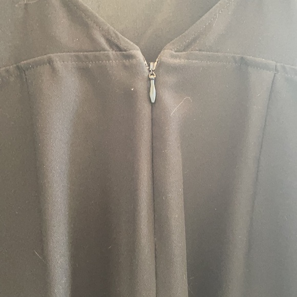 Avec Le Fille Black sleeveless fitted Jumpsuit Sz0 - Picture 9 of 13